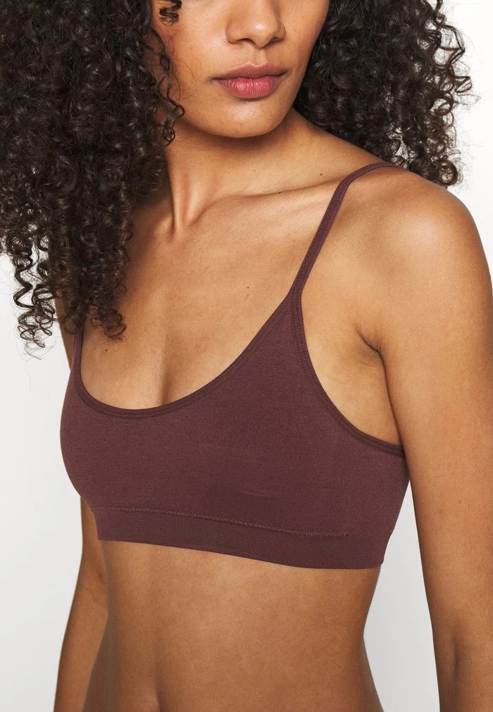 Soutien Gorge Sport ANNA FIELD Anna Field 2pp Seamless Crop Top Beige Femme | AAD-1574190